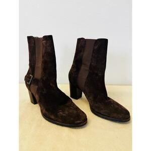 Cole Haan Brown Suede Boots womens size 7